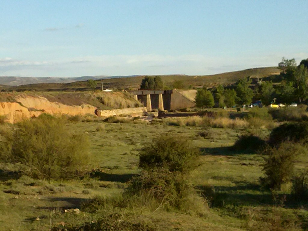 Foto: Puente del Santander-Mediterráneo sobre el río Ribota - Calatayud (Zaragoza), España