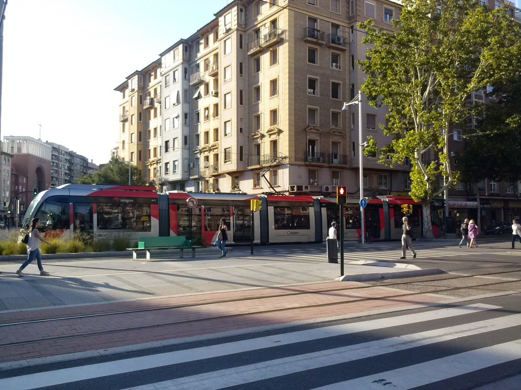 Foto: Tranvia - Zaragoza (Aragón), España