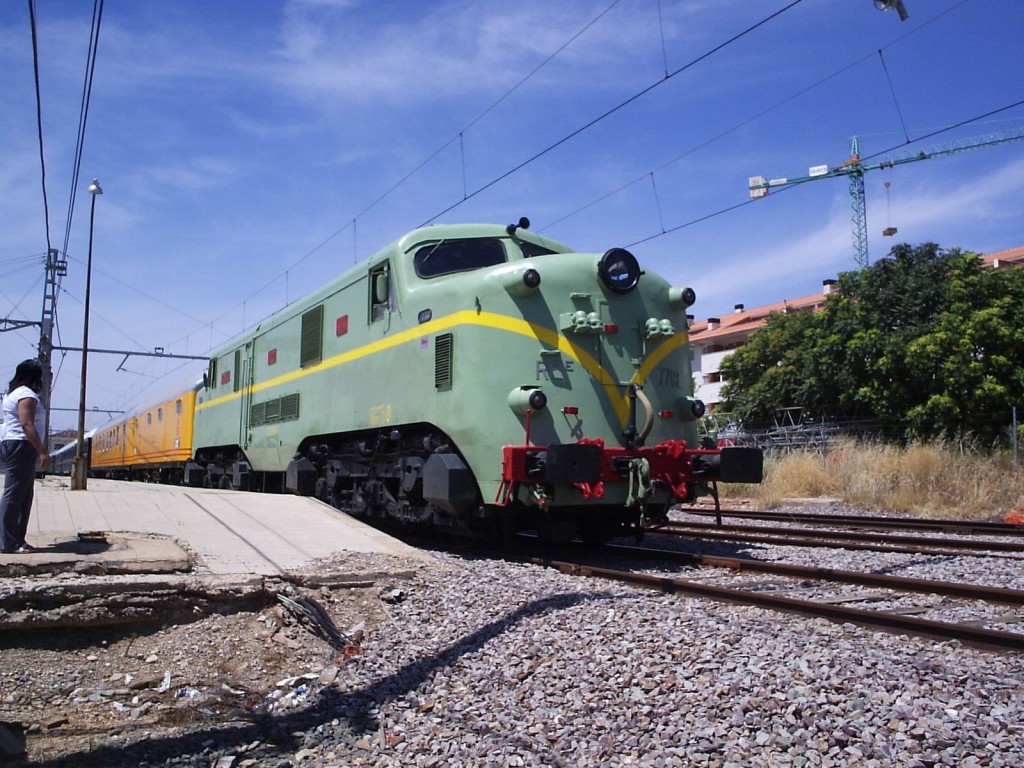 Foto: Tren Azul - Calatayud (Zaragoza), España
