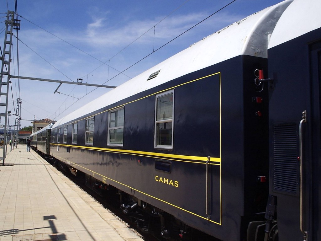 Foto: Tren Azul - Calatayud (Zaragoza), España