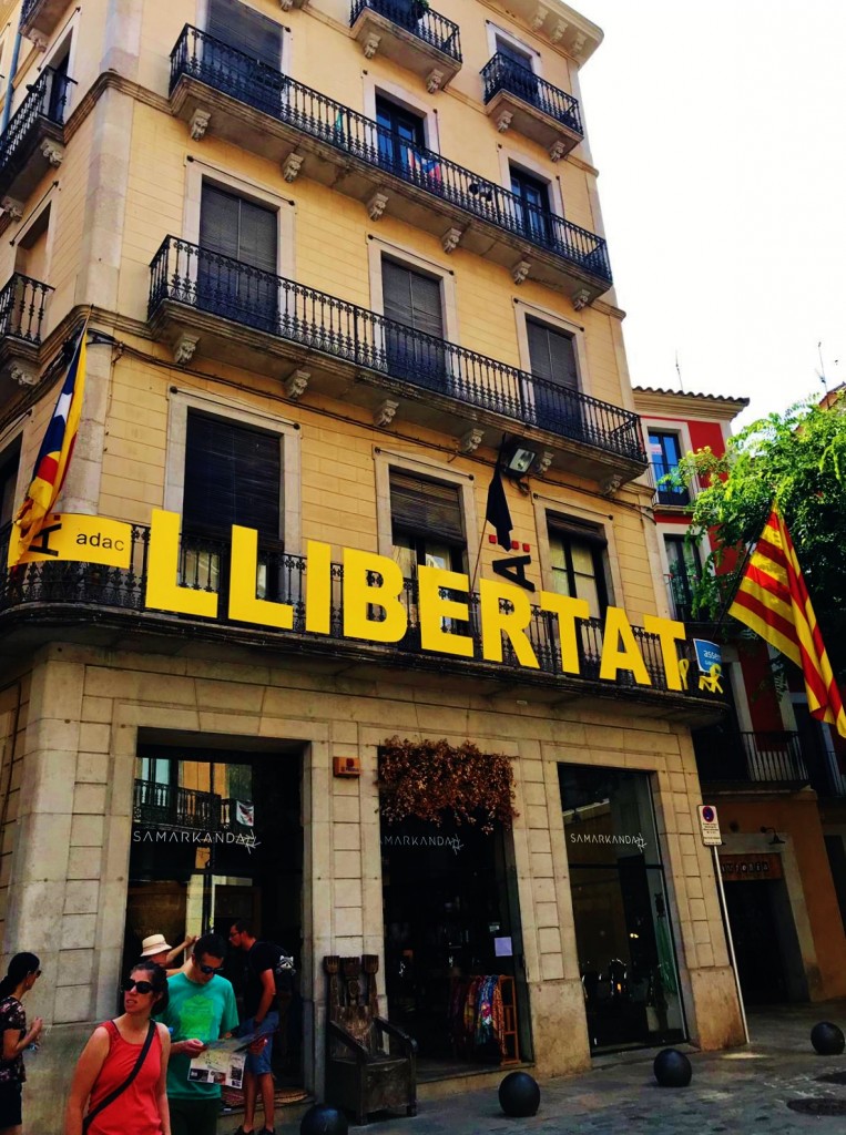 Foto: Plaça de l'Oli - Girona (Cataluña), España
