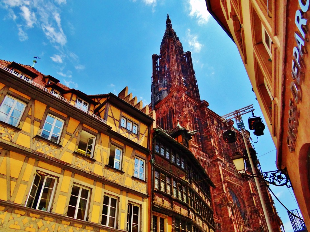 Foto: Place de la Cathédrale - Strasbourg (Alsace), Francia