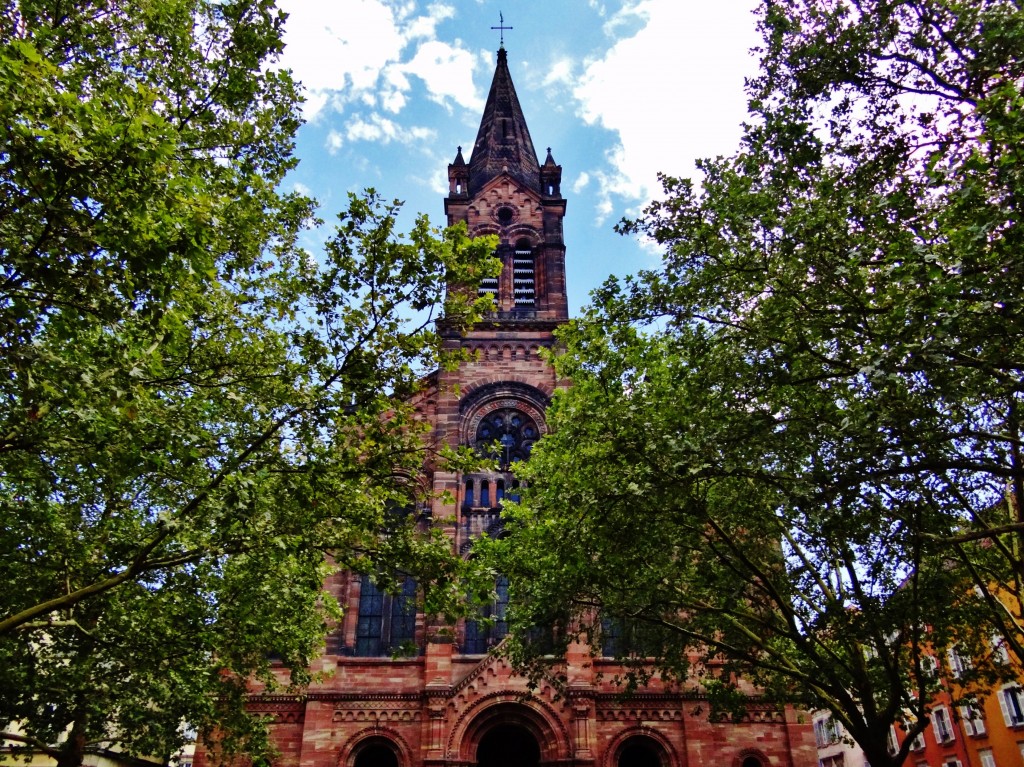 Foto: Église du Temple-Neuf de Strasbourg - Strasbourg (Alsace), Francia