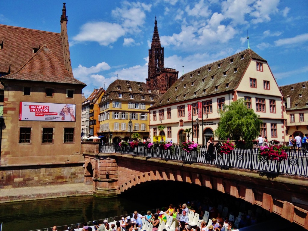 Foto: Pont du Corbeau - Strasbourg (Alsace), Francia