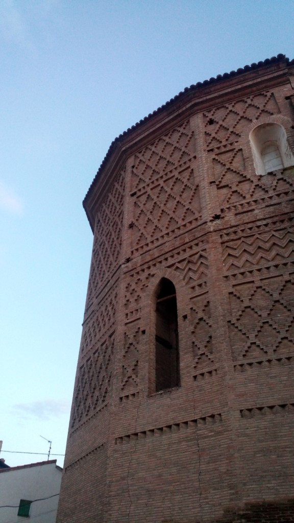 Foto: Ábside del templo parroquial - Belmonte De Gracian (Zaragoza), España