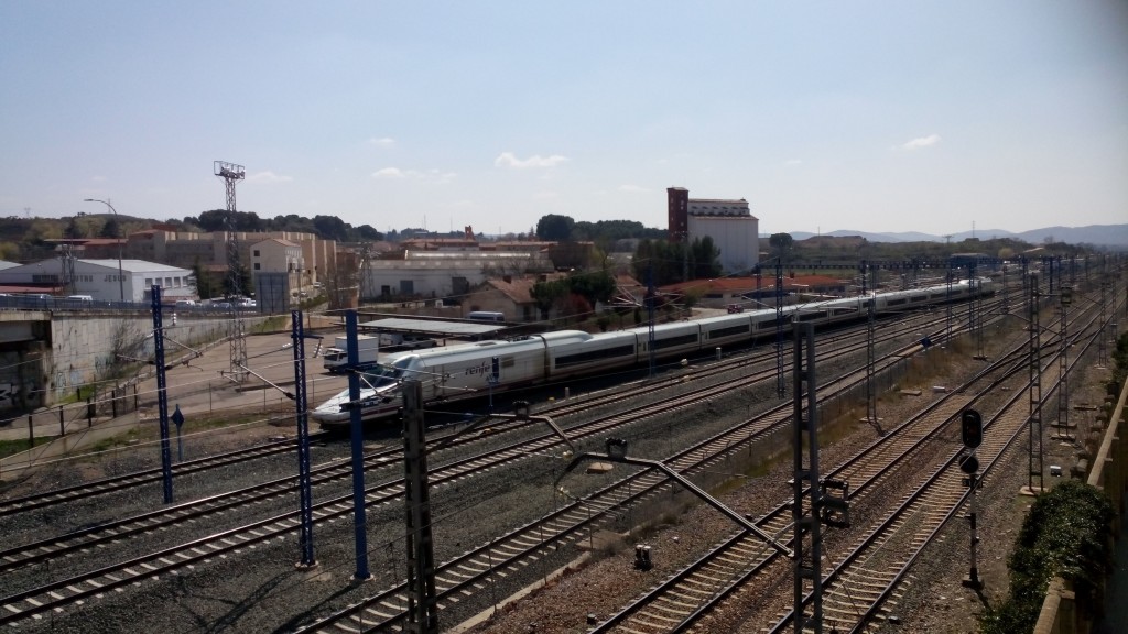 Foto: Talgo para linea A.V.E - Calatayud (Zaragoza), España