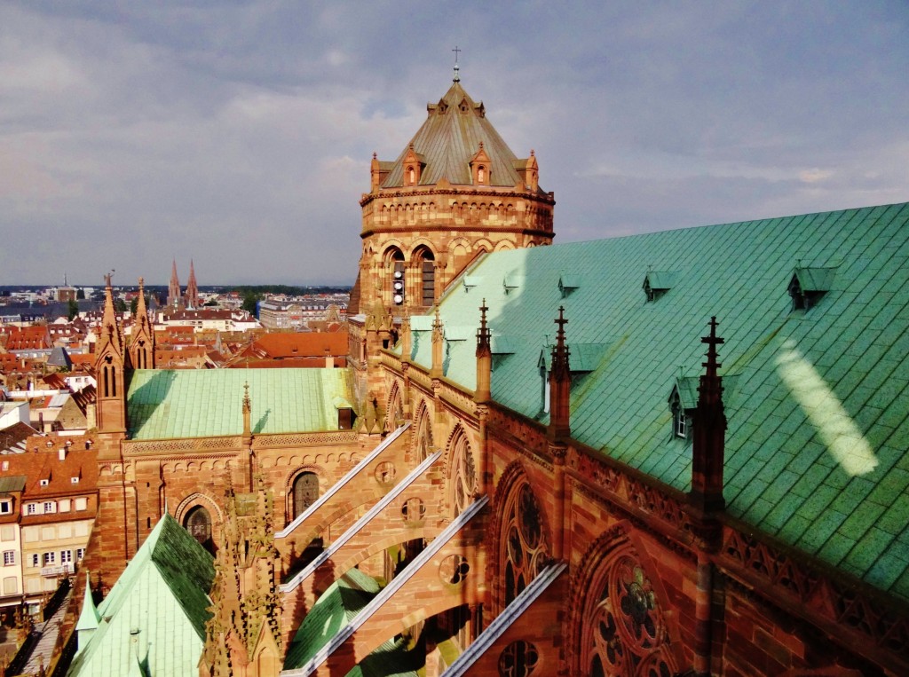 Foto: Cathédrale Notre-Dame de Strasbourg - Strasbourg (Alsace), Francia