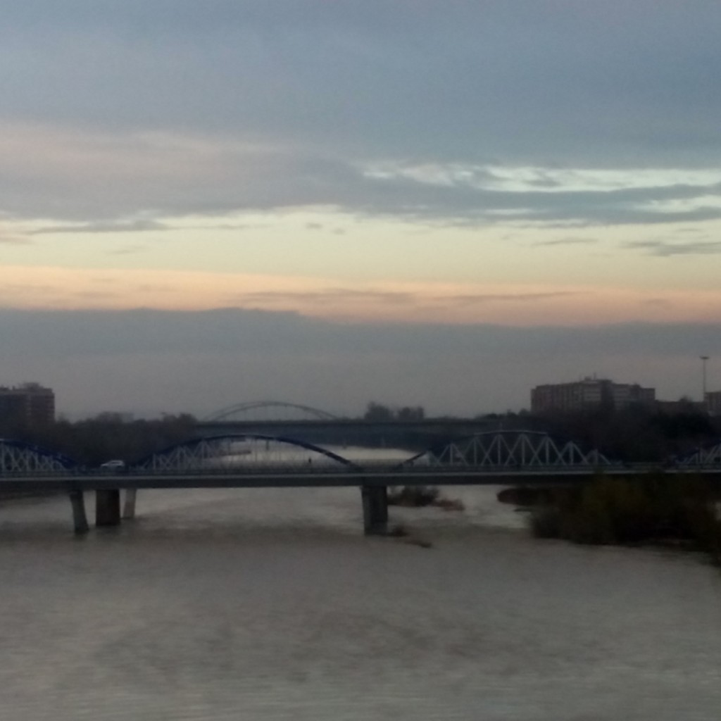 Foto: Puente de Hierro - Zaragoza (Aragón), España