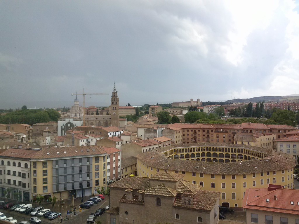 Foto: Catedral y Plaza de toros vieja - Tarazona (Zaragoza), España