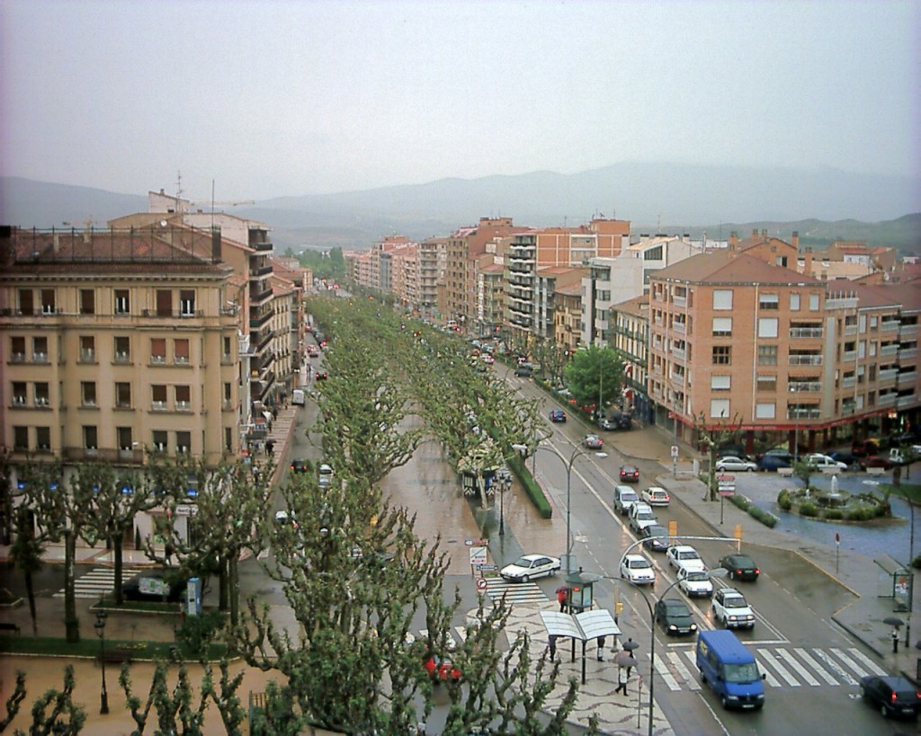 Foto: Paseo Cortes de Aragón - Calatayud (Zaragoza), España