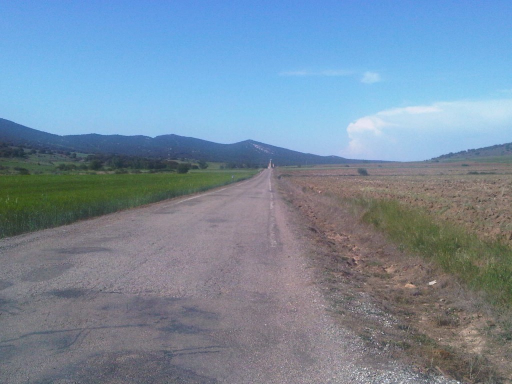 Foto: Hacia Herrea desde Mainar - Herrera De Los Navarros (Zaragoza), España