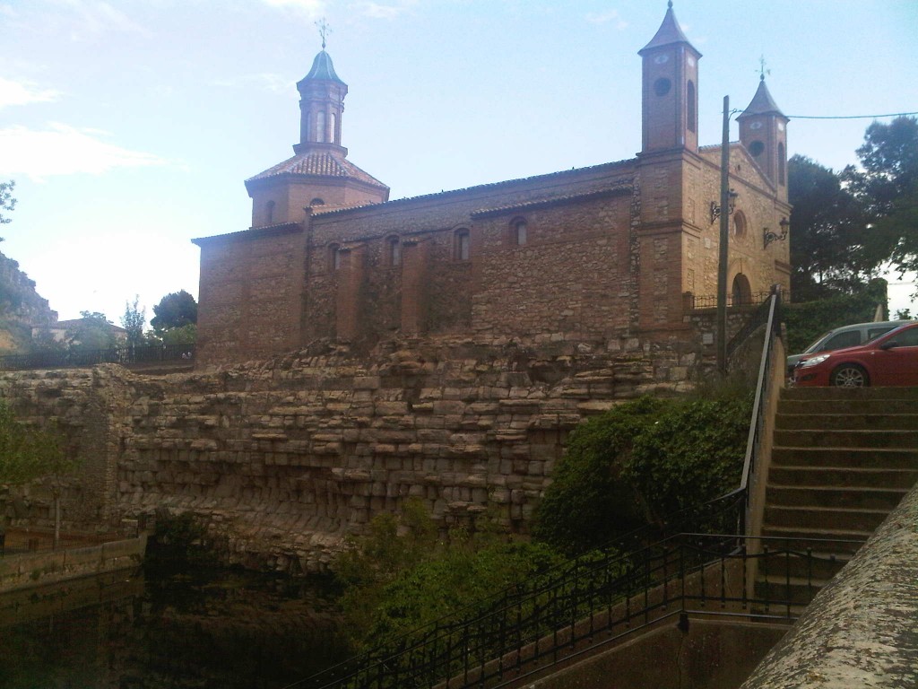 Foto: Presa romana y santuario - Muel (Zaragoza), España