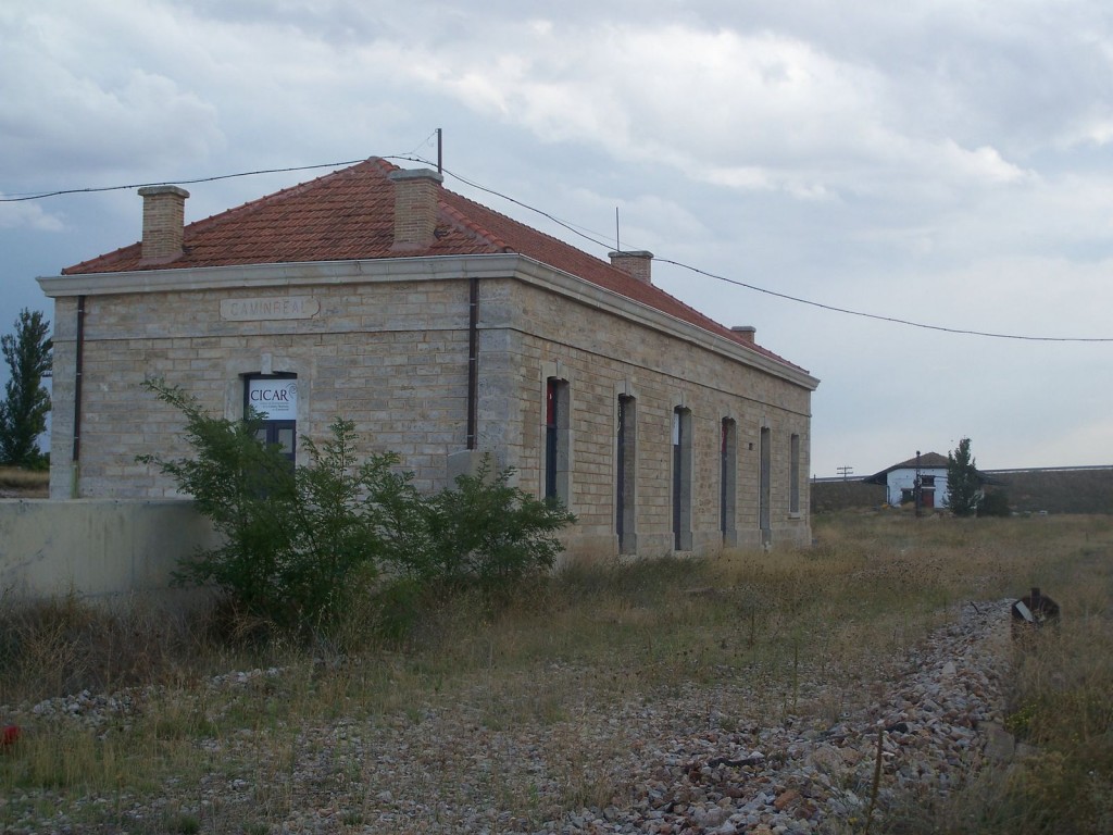 Foto: Estación original - Caminreal (Teruel), España