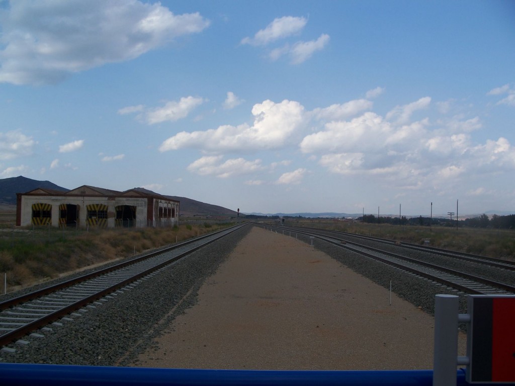 Foto: Vías actuales - Caminreal (Teruel), España