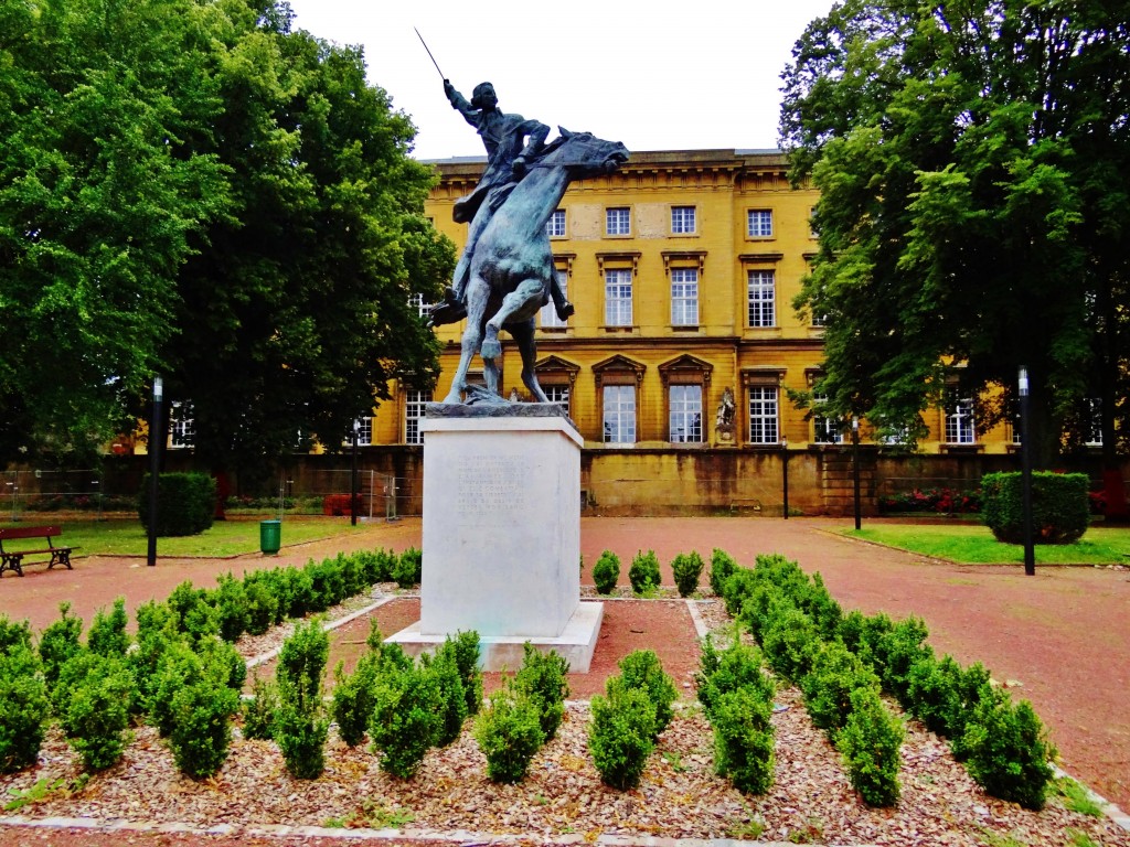 Foto: Statue de La Fayette - Metz (Lorraine), Francia
