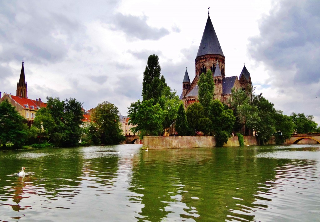 Foto: Temple Neuf - Metz (Lorraine), Francia