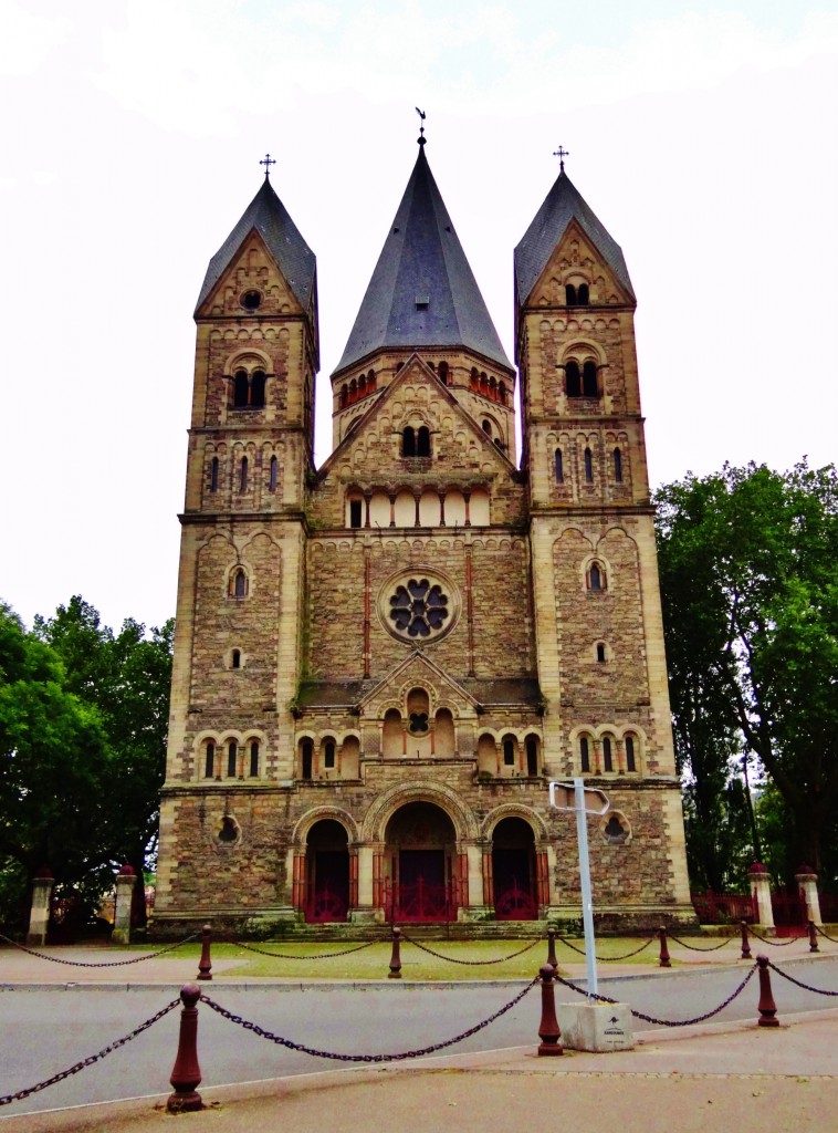 Foto: Temple Neuf - Metz (Lorraine), Francia