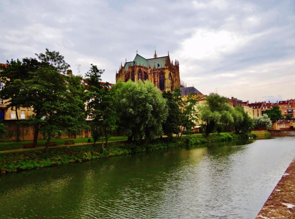 Foto: La Moselle - Metz (Lorraine), Francia
