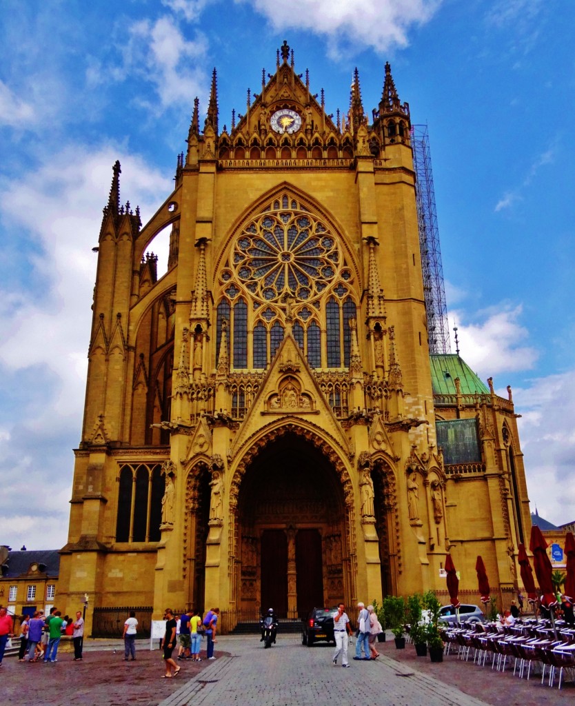 Foto: Cathédrale Saint-Étienne de Metz - Metz (Lorraine), Francia