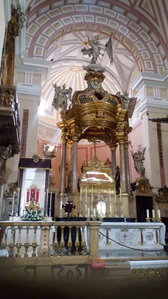 Foto: La Virgen de la Peña en la Colegiata del Santo Sepulcro - Calatayud (Zaragoza), España