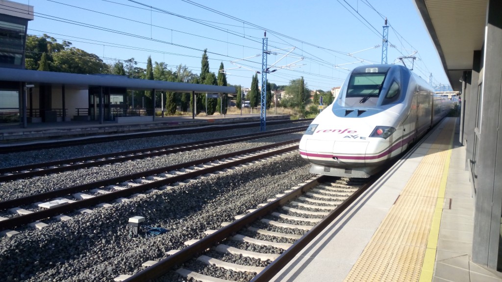Foto: A V E - Calatayud (Zaragoza), España