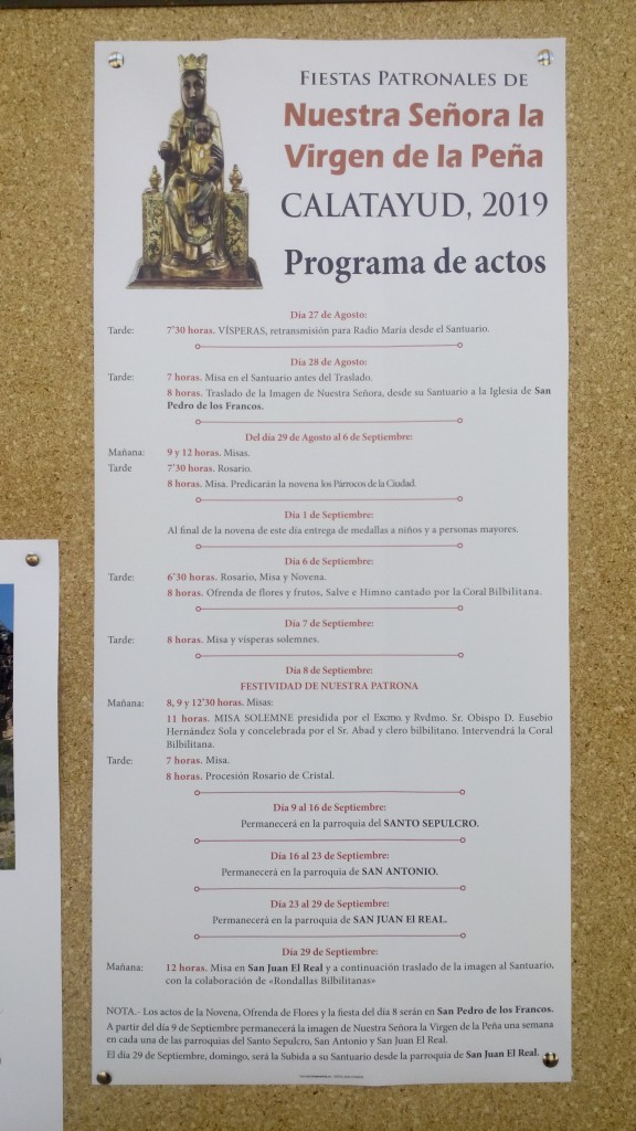 Foto: Fiestas de Ntra. Sra. de la peña 2019 - Calatayud (Zaragoza), España