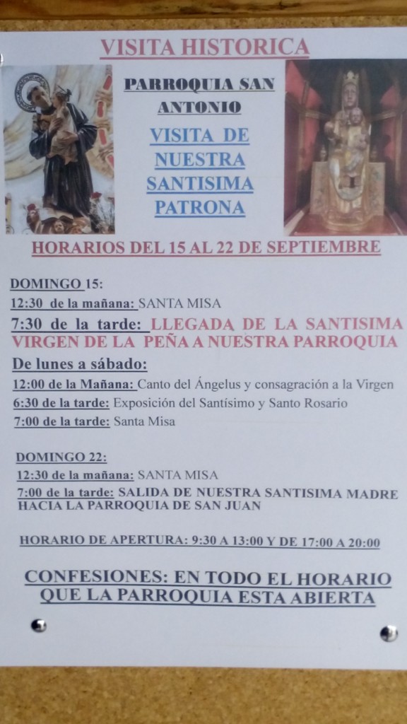Foto: La Virgen de la Peña en San Antonio - Calatayud (Zaragoza), España