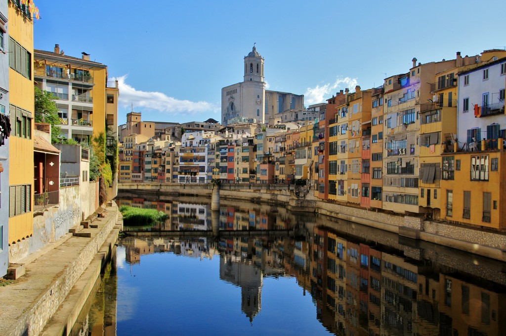 Foto: Centro histórico - Girona (Cataluña), España