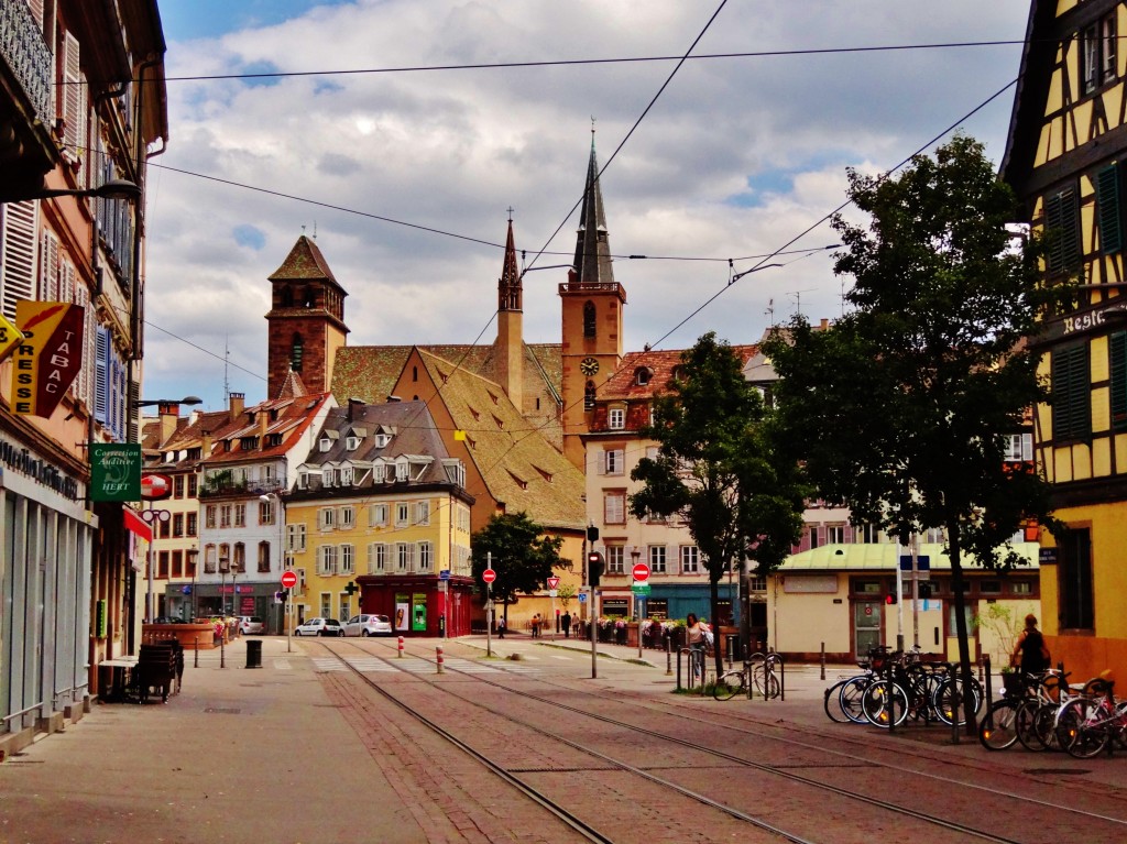 Foto: Rue du Faubourg-National - Strasbourg (Alsace), Francia