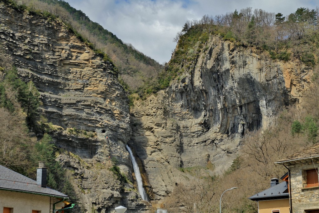 Foto: Cascada de Sorrosal - Broto (Huesca), España