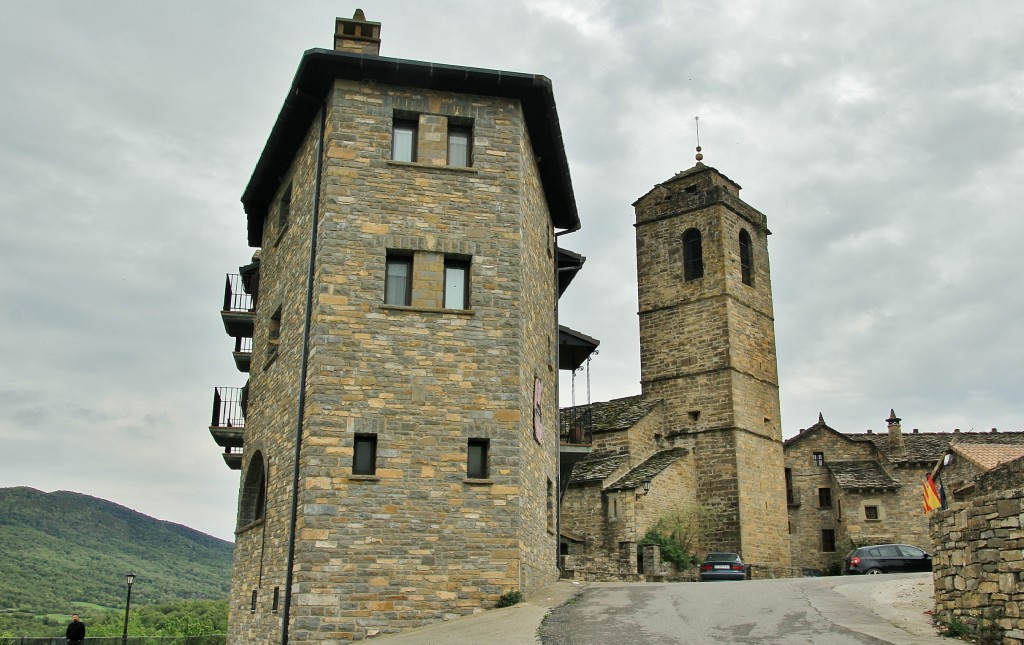 Foto: Centro histórico - El Pueyo de Araguás (Huesca), España