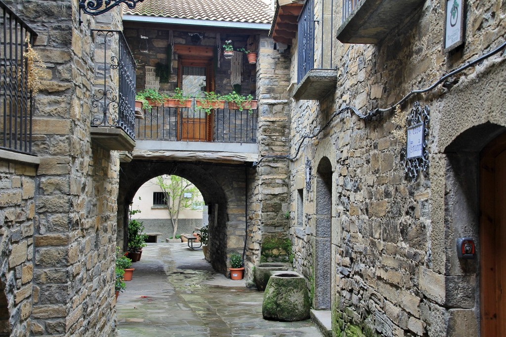 Foto: Centro histórico - El Pueyo de Araguás (Huesca), España