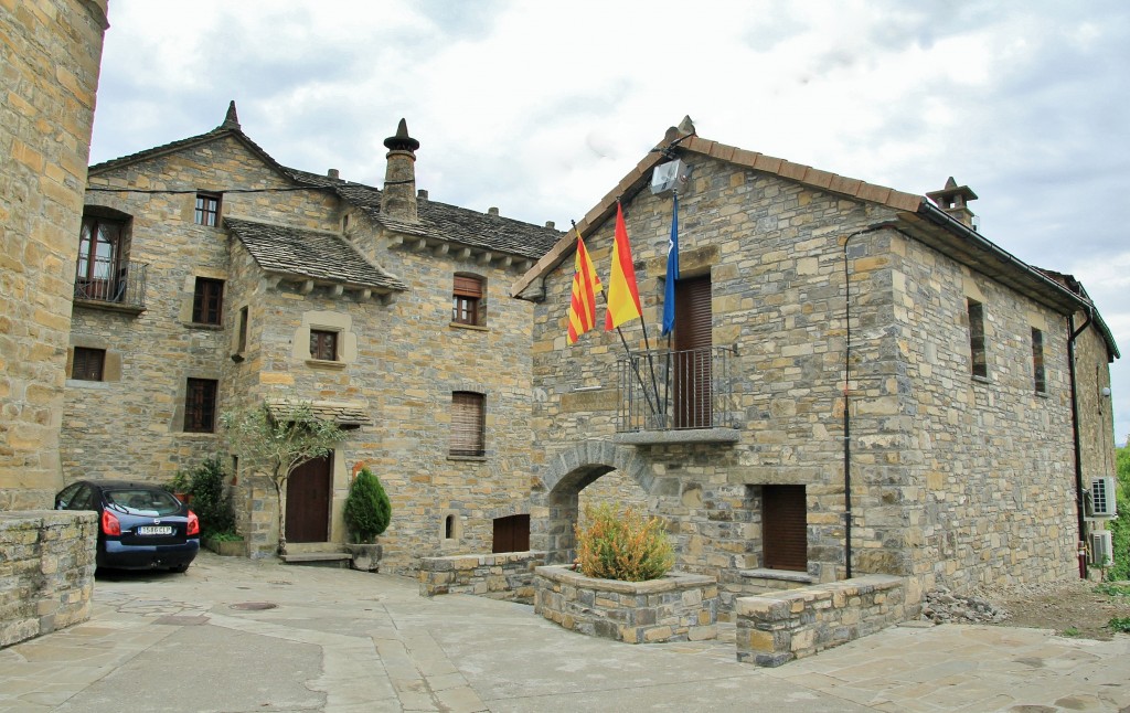 Foto: Centro histórico - El Pueyo de Araguás (Huesca), España