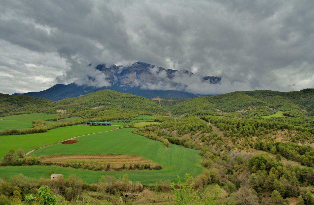Foto: Paisaje - El Pueyo de Araguás (Huesca), España