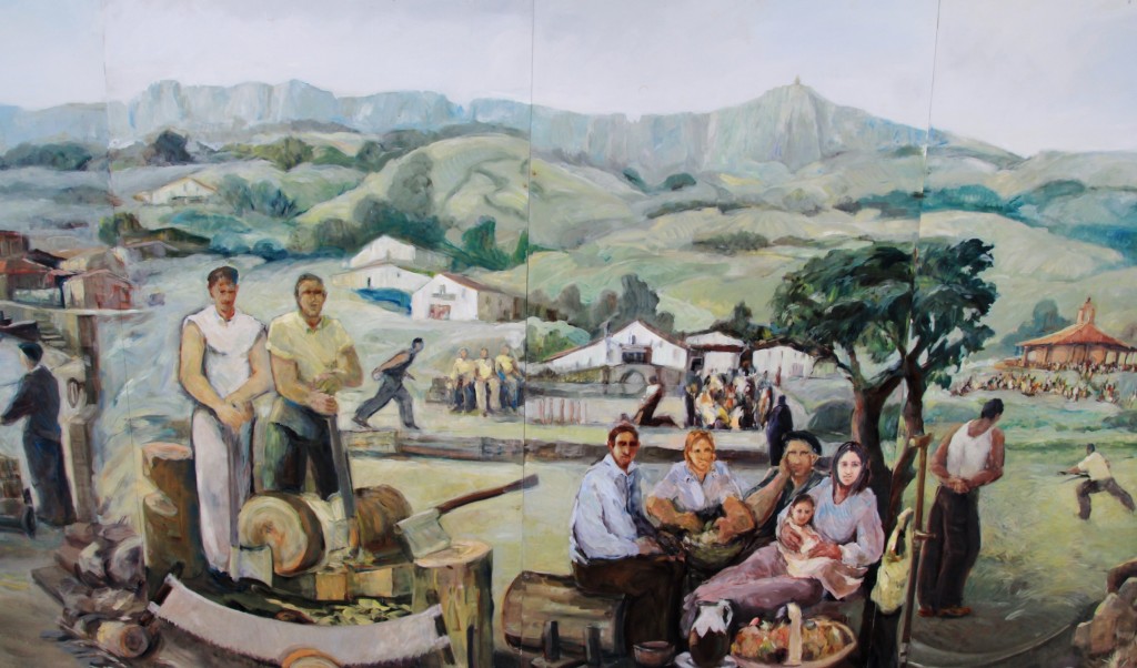 Foto: Mural - Orduña (Vizcaya), España