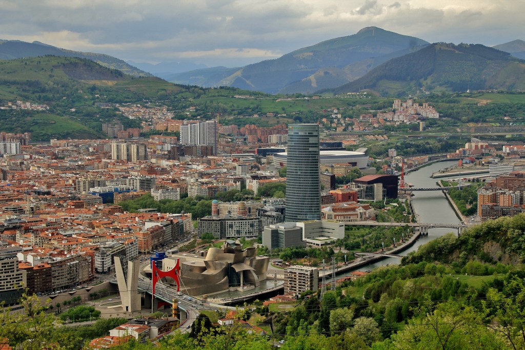 Foto: Vistas desde el mirador de Artxanda - Bilbao (Vizcaya), España