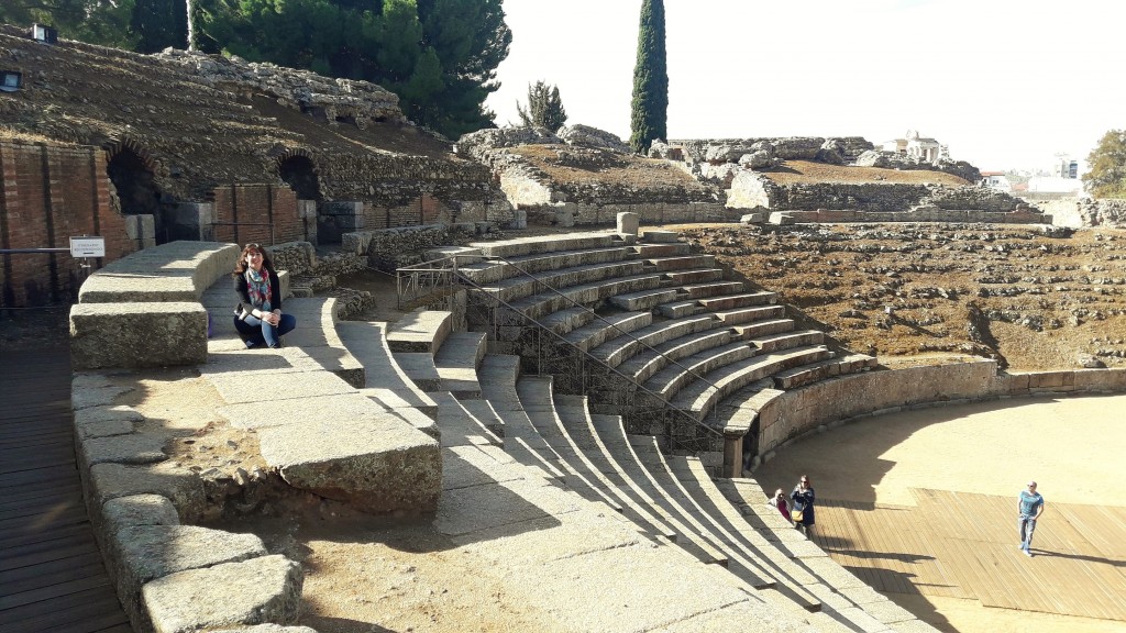 Foto: Anfiteatro romano - Mérida (Badajoz), España