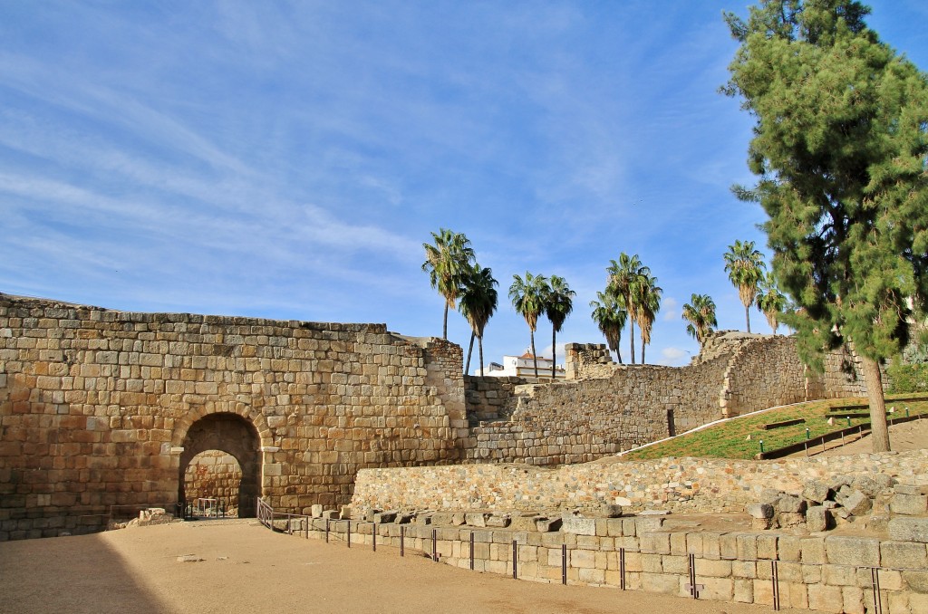 Foto: Alcazaba árabe - Mérida (Badajoz), España