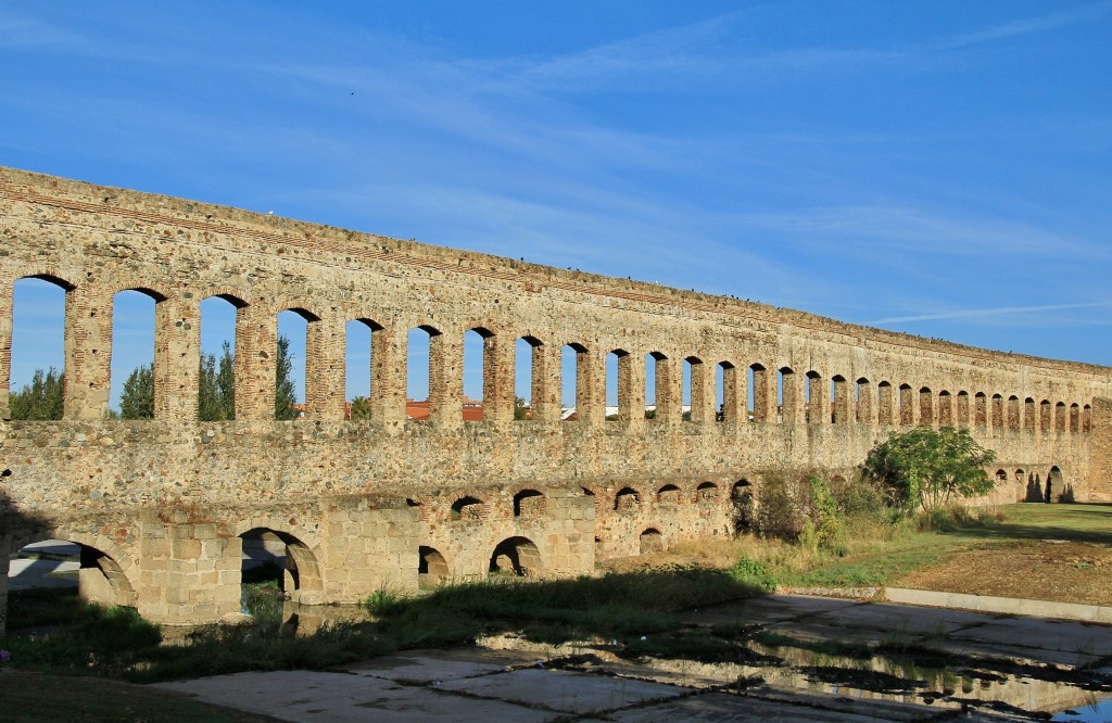 Foto: Acueducto de San Lázaro - Mérida (Badajoz), España