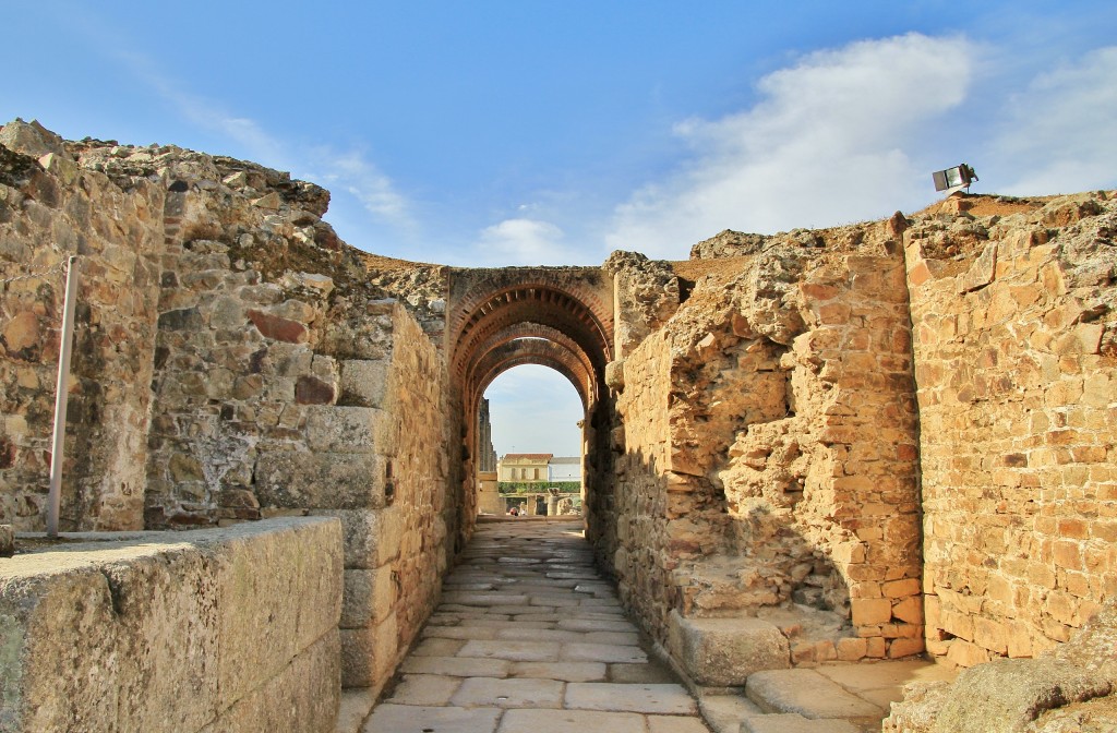 Foto: Anfiteatro romano - Mérida (Badajoz), España