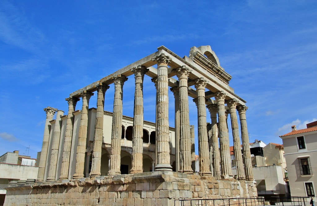 Foto: Templo de Diana - Mérida (Badajoz), España