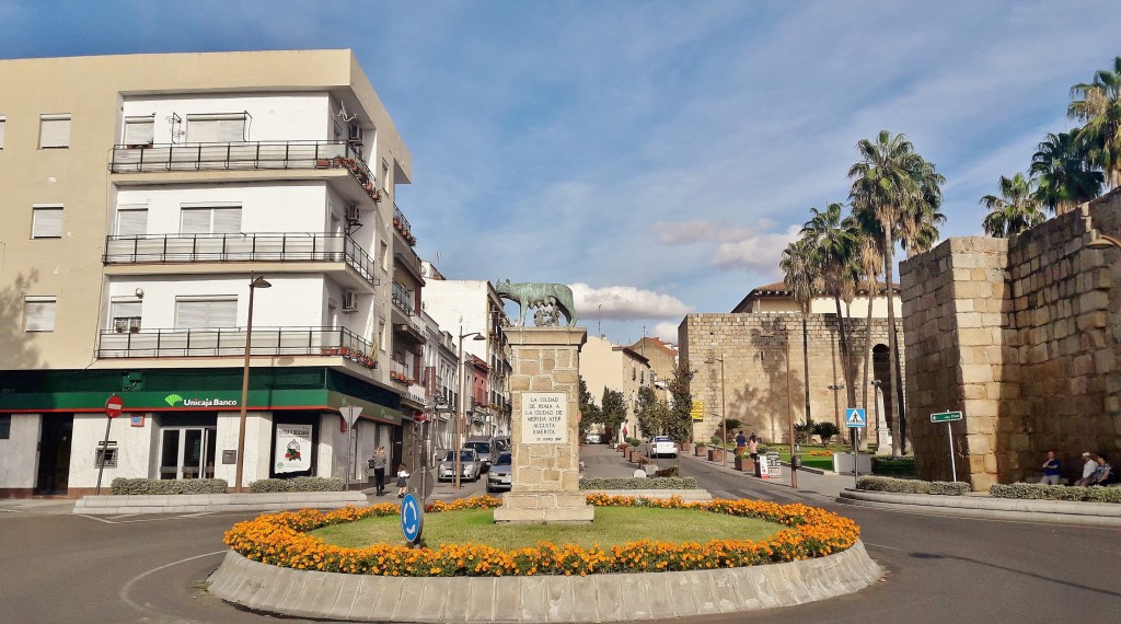 Foto: Vista de la ciudad - Mérida (Badajoz), España