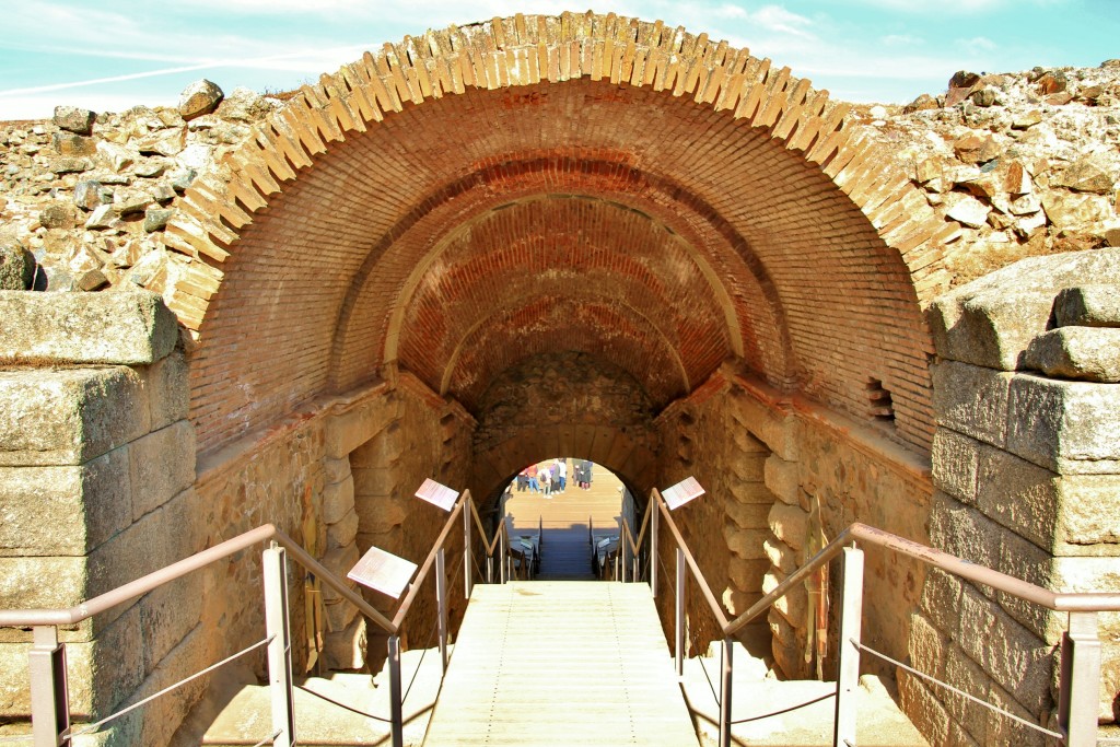 Foto: Anfiteatro romano - Mérida (Badajoz), España