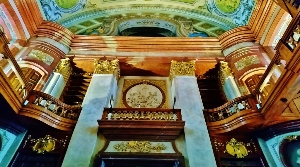 Foto: Prunksaal der Österreichischen Nationalbibliothek - Wien (Vienna), Austria