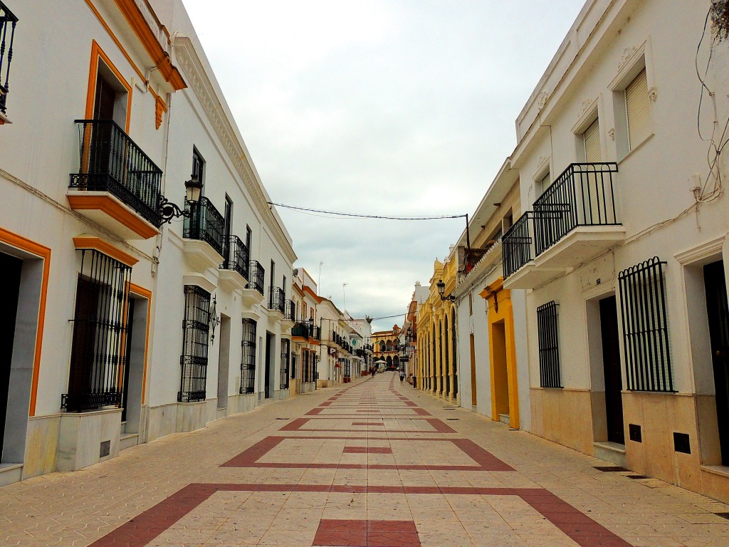 Foto: Calle Andalucía - Moguer (Huelva), España