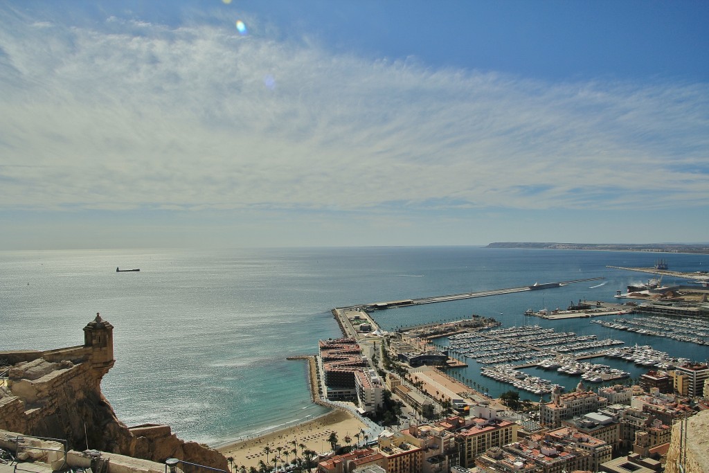 Foto: Vistas desde el castillo - Alicante (Comunidad Valenciana), España
