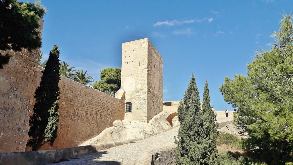 Foto: Castillo de Santa Bárbara - Alicante (Comunidad Valenciana), España