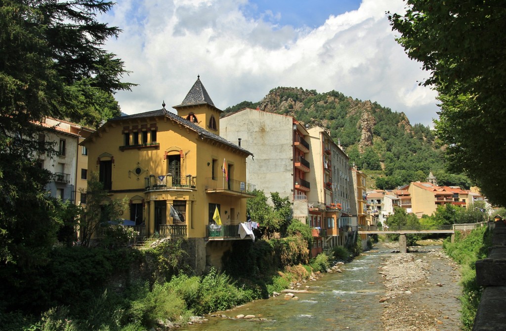 Foto: Centro histórico - Ribes de Fresser (Girona), España