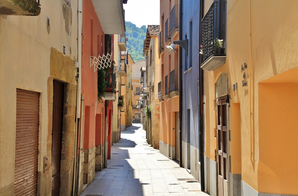Foto: Centro histórico - Sant Joan de les Abadesses (Girona), España