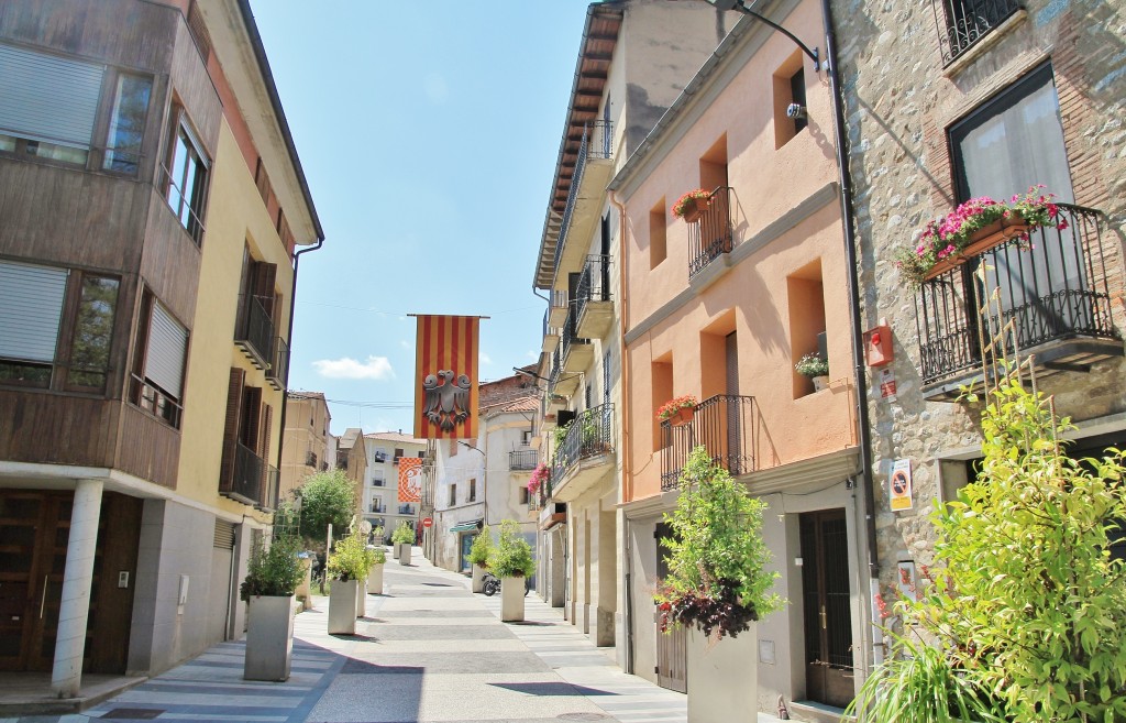 Foto: Centro histórico - Sant Joan de les Abadesses (Girona), España